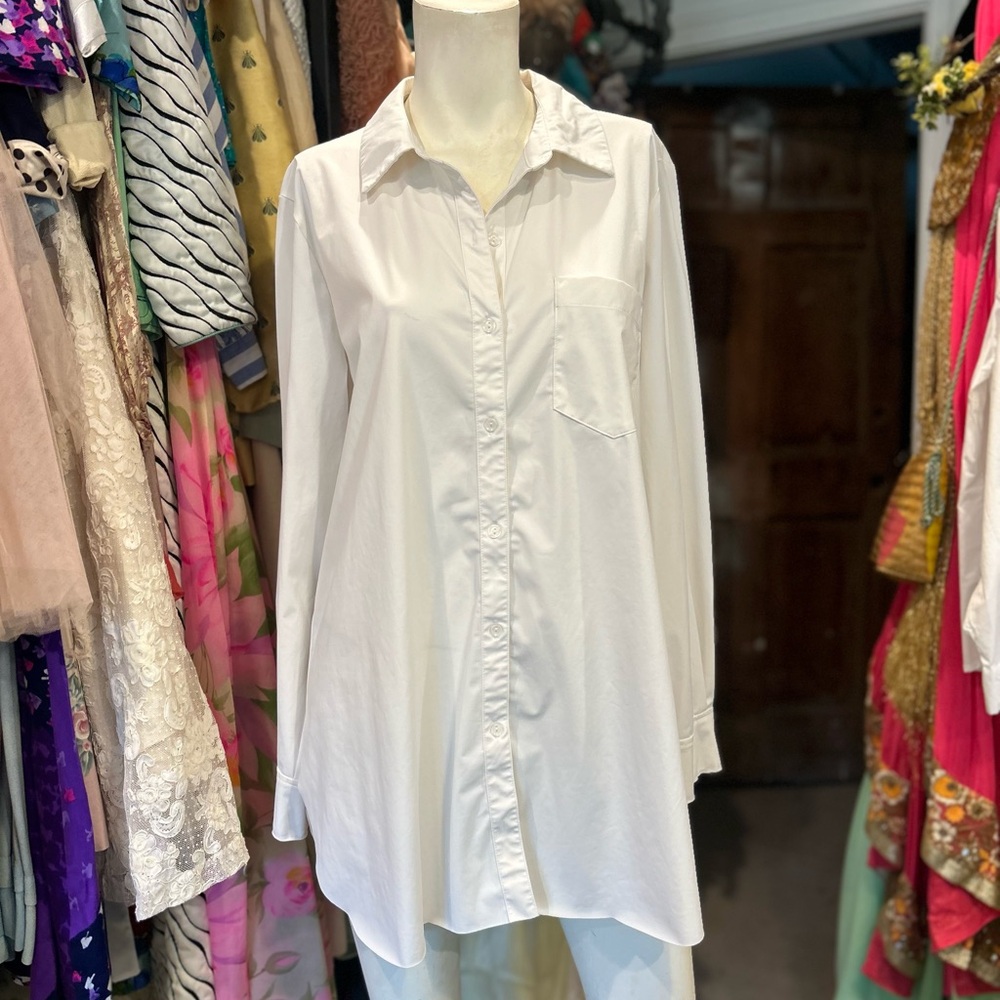 Classic White Button Down